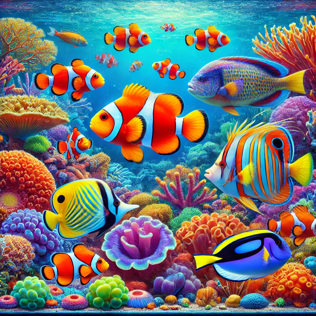 Colorful Marine Fish